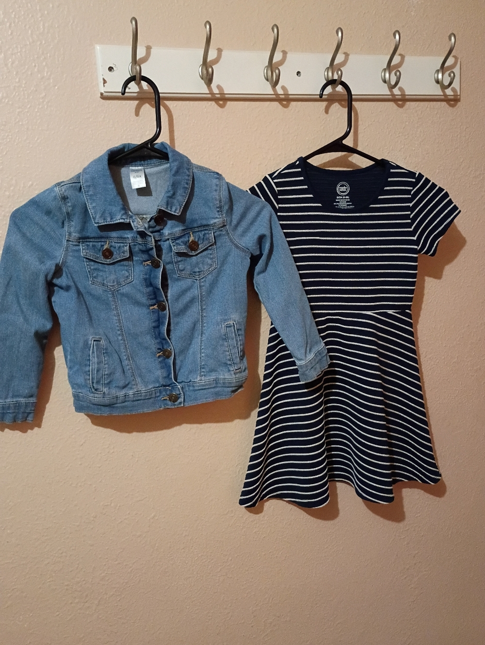 🌞 7 for $12 GIRLS SIZE 6 Denim Jacket and Dress